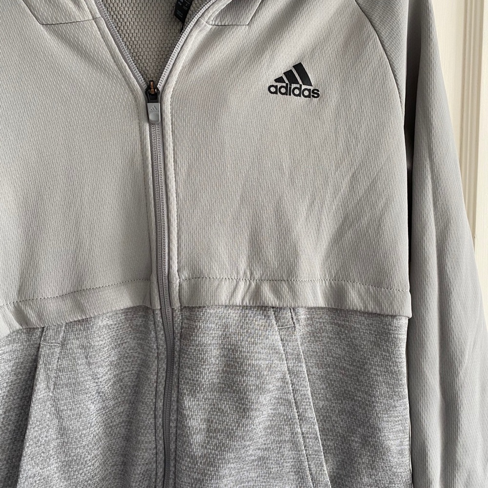 Gray Adidas Jacket - Picture 3 of 4